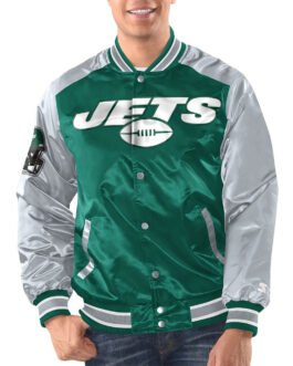 Renegade NY Jets Green and Gray Jacket