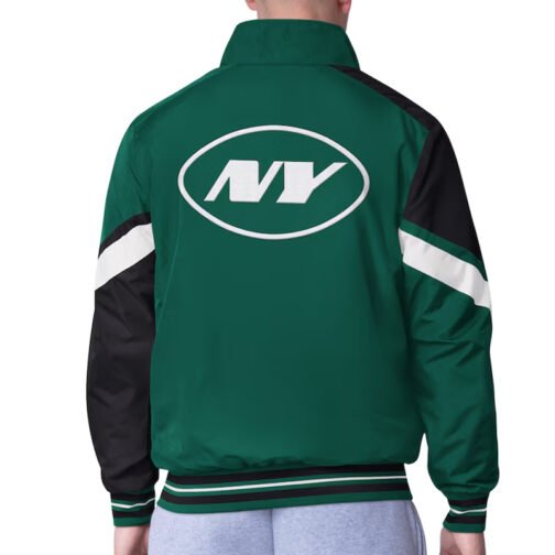NY Jets Strong Arm Green Full-Zip Jacket - Image 2