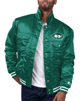 New York Jets Silver Tab Trucker Jacket