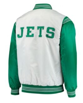 New York Jets Varsity Starter White and Green Jacket