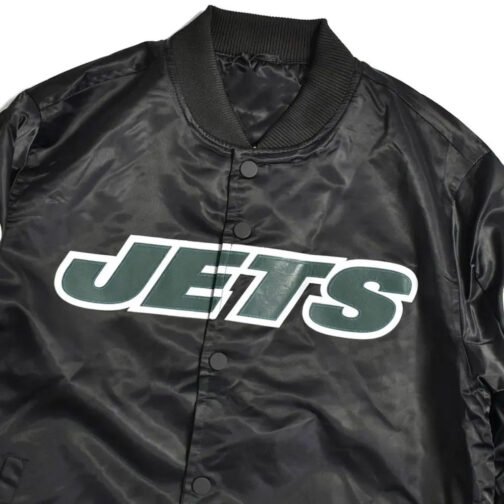 NY Jets Wordmark Satin Jacket - Image 7