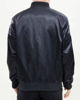 NY Jets Wordmark Satin Jacket
