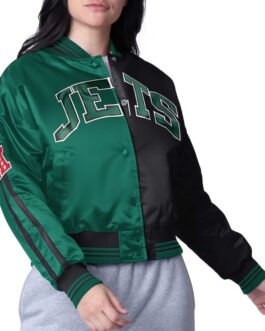 New York Jets Zone Blitz Green/Black Jacket