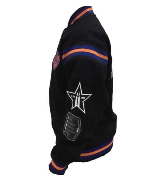 NY Knicks Black History Collection Flight Dream Jacket - Image 4