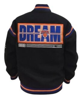 NY Knicks Black History Collection Flight Dream Jacket