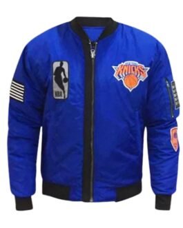 NY Knicks Black History Collection Flight Jacket
