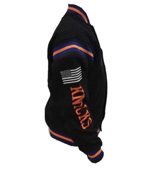 NY Knicks Black History Collection Flight Dream Jacket - Image 5