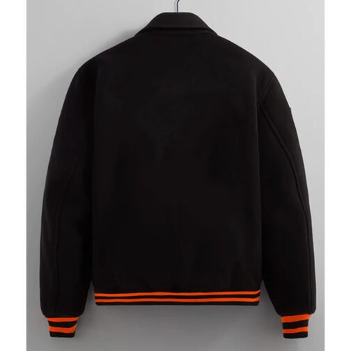 NY Knicks Varsity Wool Jacket - Image 4