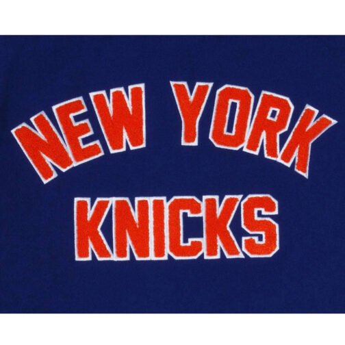 NY Knicks Eastern Conference Varsity Jacket - Image 4