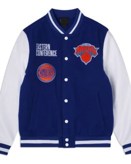 NY Knicks Eastern Conference Varsity Jacket