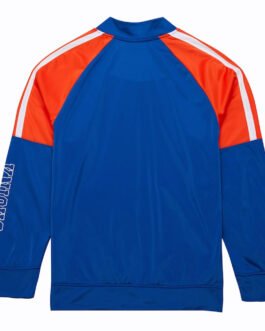NY Knicks Color Blocked Full-Zip Track Jacket