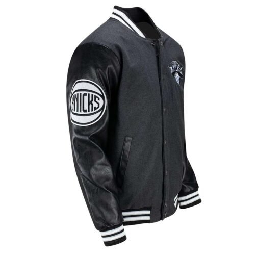 NY Knicks First Rounder Varsity Jacket - Image 3