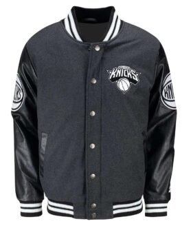 NY Knicks First Rounder Varsity Jacket