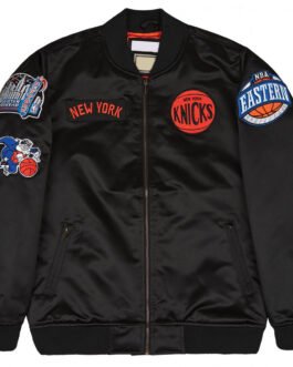 New York Knicks Flight Satin Jacket