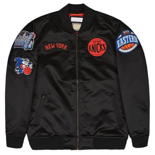 New York Knicks Flight Satin Jacket