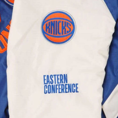 New York Knicks New Era Bomber Jacket - Image 4