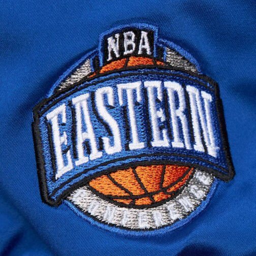 NY Knicks OG 3.0 Lightweight Blue Satin Jacket - Image 8