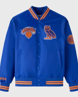 OVO NY Knicks Blue Jacket