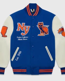 OVO New York Knicks Varsity Jacket