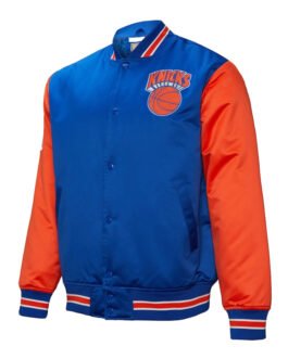 Primetime NY Knicks Royal and Orange Jacket