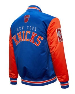 Primetime NY Knicks Royal and Orange Jacket