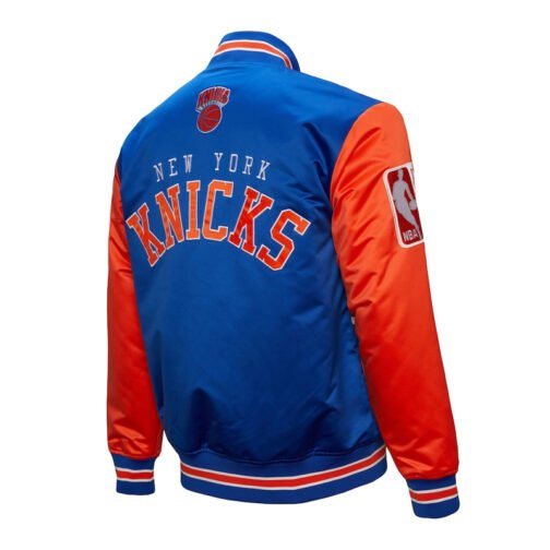 Primetime NY Knicks Royal and Orange Jacket - Image 2