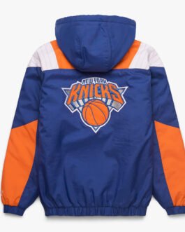 New York Knicks Pullover Half-Zip Jacket
