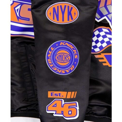 New York Knicks Rally Drive 2024 Jacket - Image 5