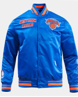 New York Knicks Retro Classic Rib Jacket