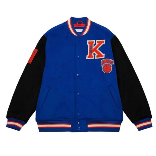 NY Knicks Team Legacy Varsity Jacket