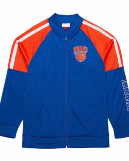 NY Knicks Color Blocked Full-Zip Track Jacket