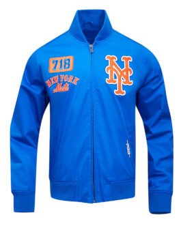 New York Mets Area Code Royal Jacket