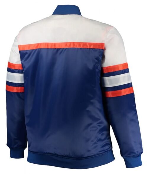 Coaches NY Mets Satin Royal Blue and White Jacket - Image 2