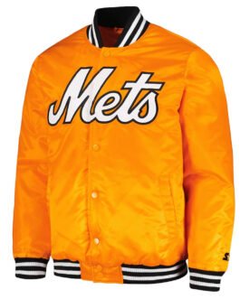 NY Mets Bronx Fashion Orange Jacket