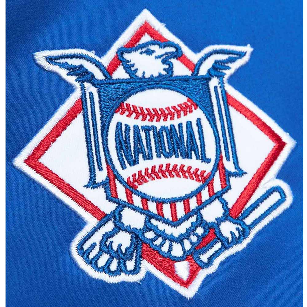 New York Mets Heavyweight Royal Satin Jacket - Image 4