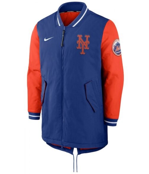 New York Mets Dugout Performance Long Jacket