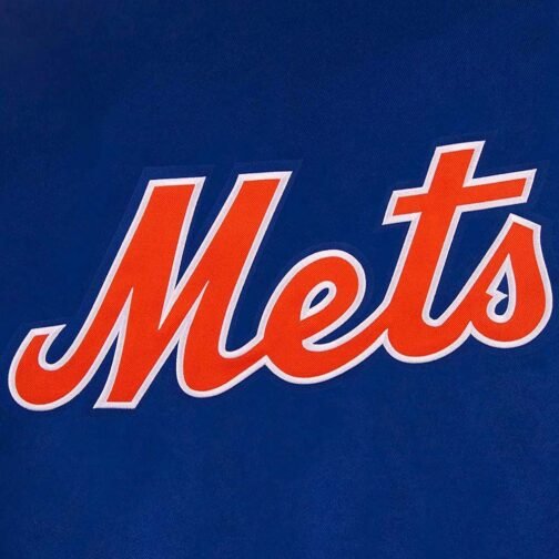 NY Mets Poly Twill Royal Jacket - Image 5