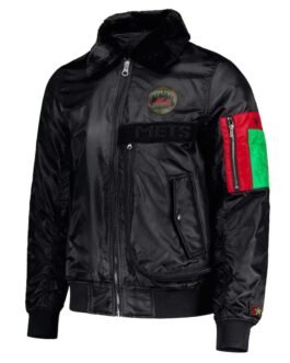 New York Mets Ty Mopkins Black Jacket