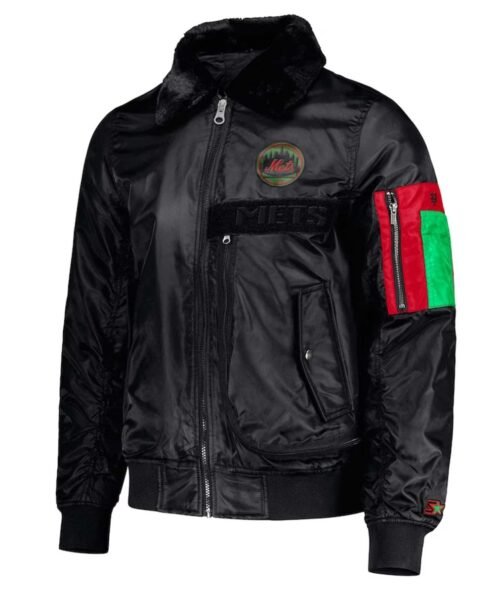 New York Mets Ty Mopkins Black Jacket