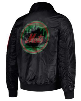 New York Mets Ty Mopkins Black Jacket