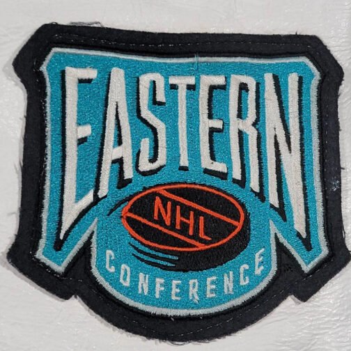 90s New York Rangers Eastern Varsity Jacket - Image 4