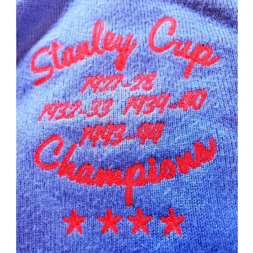 NY Rangers Fleece Track Jacket - Image 4