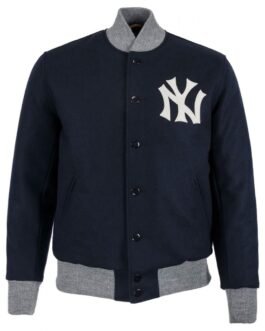 1936 NY Yankees Varsity Navy Blue Wool Jacket