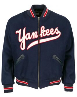 NY Yankees 1947 Navy Blue Varsity Jacket