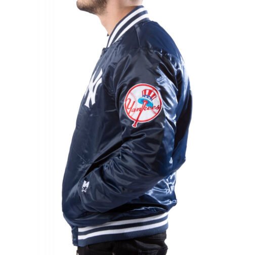 90s New York Yankees Bomber Jacket - Image 13