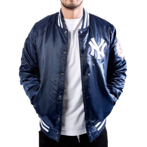 90s New York Yankees Bomber Jacket - Image 12