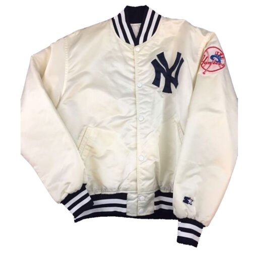 90s New York Yankees Bomber Jacket - Image 7