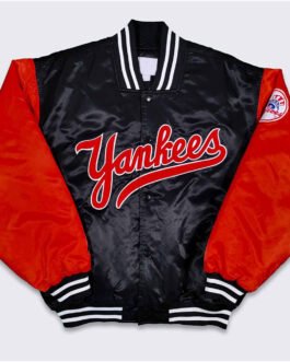 90’s NY Yankees Black and Red Jacket
