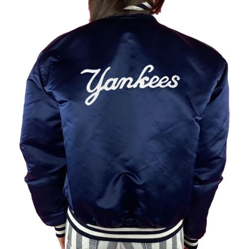 90s New York Yankees Bomber Jacket - Image 11