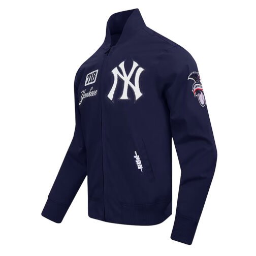 New York Yankees Area Code Navy Jacket - Image 3